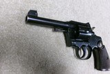 RARE SPECIAL ORDER 4 1/2” BARREL OFFICERS MODEL TARGET REVOLVER, .38 SPEC., LETTER - 11 of 16