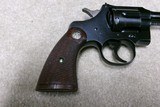 RARE SPECIAL ORDER 4 1/2” BARREL OFFICERS MODEL TARGET REVOLVER, .38 SPEC., LETTER - 12 of 16