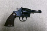 RARE SPECIAL ORDER 4 1/2” BARREL OFFICERS MODEL TARGET REVOLVER, .38 SPEC., LETTER - 2 of 16