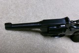 RARE SPECIAL ORDER 4 1/2” BARREL OFFICERS MODEL TARGET REVOLVER, .38 SPEC., LETTER - 4 of 16
