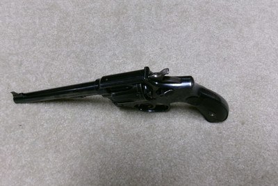 RARE EARLY TARGET MODEL OF 1902 M&P, .38 SPECIAL, #21XXX, FACTORY LETTER, SHIPPED 1902 - Image 3 of 14