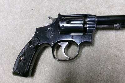 RARE EARLY TARGET MODEL OF 1902 M&P, .38 SPECIAL, #21XXX, FACTORY LETTER, SHIPPED 1902 - Image 11 of 14