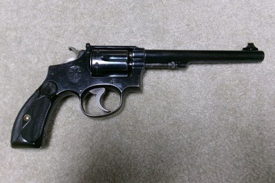 RARE EARLY TARGET MODEL OF 1902 M&P, .38 SPECIAL, #21XXX, FACTORY LETTER, SHIPPED 1902 - Image 2 of 14