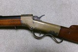 EXTREMELY EARLY AND EXTREMELY RARE BRASS FRAME BALLARD, BALL & WILLIAMS .38RF OCT. - 4 of 24
