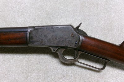 MARLIN  MODEL ‘94 .32-20 RARE EXTRA LONG 30” ROUND BARREL, HALF MAGAZINE, MADE 1905 - Image 4 of 20