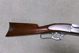 SCARCE, VERY FINE CONDITION SAVAGE 1895 HALF OCT. RIFLE, #7XXX, LETTER, SHIPPED 1896. - 7 of 21