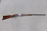 SCARCE, VERY FINE CONDITION SAVAGE 1895 HALF OCT. RIFLE, #7XXX, LETTER, SHIPPED 1896.