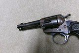 VERY FINE CONDITION BISLEY, .38-40, 4 3/4” BARREL, #299XXX, COLT LETTER, SHIPPED 1907 - 10 of 15