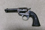 VERY FINE CONDITION BISLEY, .38-40, 4 3/4” BARREL, #299XXX, COLT LETTER, SHIPPED 1907 - 2 of 15