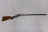 VERY FINE CONDITION EARLY REMINGTON HEPBURN SINGLE SHOT SPORTER, .40 1 7/8 