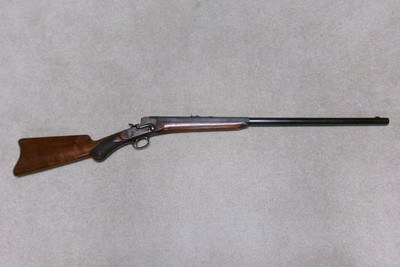 VERY FINE CONDITION EARLY REMINGTON HEPBURN SINGLE SHOT SPORTER, .40 1 7/8”