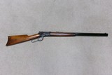 EXCELLENT CONDITION 1892 OCT. RIFLE, .25 20, #930XXX, MADE 1923