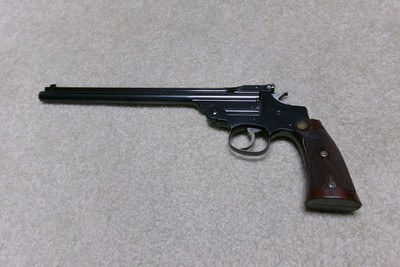 NEAR NEW CONDITION SINGLE SHOT .22LR 3RD MODEL TARGET PISTOL, #8XXX