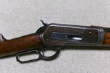 FINE 1886 TAKEDOWN .33 WCF EXTRA LIGHT WEIGHT RIFLE, #156XXX, MADE 1918 - 3 of 20