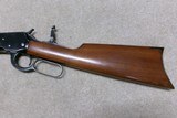BEAUTIFUL CUSTOM WINCHESTER M-1892, NEW HALF OCTAGON BARREL IN .256 WIN. MAG. - 11 of 19