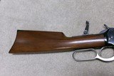 BEAUTIFUL CUSTOM WINCHESTER M-1892, NEW HALF OCTAGON BARREL IN .256 WIN. MAG. - 7 of 19