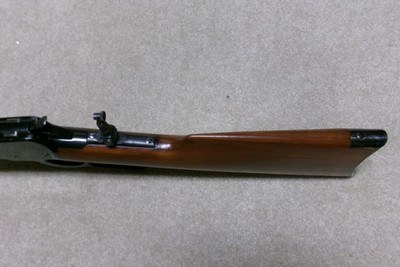 BEAUTIFUL CUSTOM WINCHESTER M-1892, NEW HALF OCTAGON BARREL IN .256 WIN. MAG. - Image 17 of 19