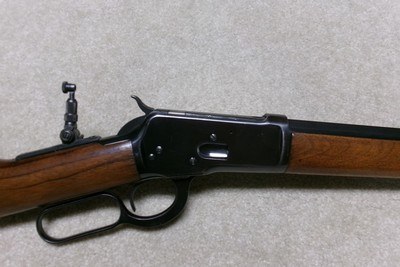 BEAUTIFUL CUSTOM WINCHESTER M-1892, NEW HALF OCTAGON BARREL IN .256 WIN. MAG. - Image 3 of 19