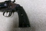 EXTREMELY SCARCE SPECIAL ORDER S&W M-1891 .38 S&W REVOLVER, FACTORY TARGET GRIPS - 10 of 13