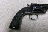 EXTREMELY SCARCE SPECIAL ORDER S&W M-1891 .38 S&W REVOLVER, FACTORY TARGET GRIPS - 11 of 13