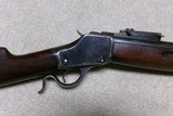 VERY FINE 1885 2ND. MOD. HIGHWALL MUSKET, SCARCE .22 SHORT CALIBER, #117XXX, MADE 1916 - 3 of 24