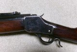 VERY FINE 1885 2ND. MOD. HIGHWALL MUSKET, SCARCE .22 SHORT CALIBER, #117XXX, MADE 1916 - 4 of 24