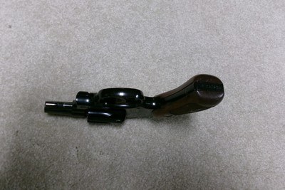 RARE ALUMINUM CYLINDER, PRE-MODEL 12 AIRWEIGHT .38 SPEC., FIRST YEAR PRODUCTION 1953, - Image 4 of 6