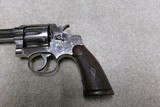 UNUSUAL S&W .32 REGULATION POLICE WITH RARE 6” BARREL AND FACTORY NICKEL, 1925-26 - 10 of 14