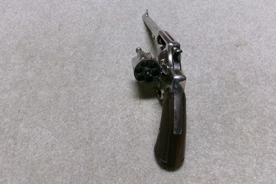 UNUSUAL S&W .32 REGULATION POLICE WITH RARE 6” BARREL AND FACTORY NICKEL, 1925-26 - Image 13 of 14