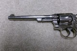 UNUSUAL S&W .32 REGULATION POLICE WITH RARE 6” BARREL AND FACTORY NICKEL, 1925-26 - 9 of 14
