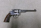 UNUSUAL S&W .32 REGULATION POLICE WITH RARE 6” BARREL AND FACTORY NICKEL, 1925-26 - 2 of 14