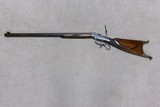 BALLARD No. 6 SCHUETZEN RIFLE, .40-63 CALIBER. #22XX, MADE 1876-1880, WITH ACCESSORIES. - 2 of 24