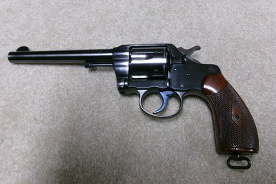 EXCELLENT COLT MODEL 1905 U.S.M.C. .38 DA REVOLVER, SN 3X, USMC #5XX