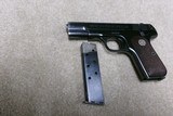 GREAT DEPRESSION ERA COLT 1908 .380 ACP AUTO PISTOL, #121XXX, MADE 1936 - 10 of 13