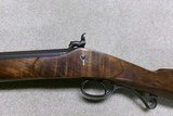 JONATHAN BROWNING MOUNTAIN RIFLE, .45 PERCUSSION, IRON MOUNTED, MADE 1970s. - 4 of 22
