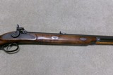 JONATHAN BROWNING MOUNTAIN RIFLE, .45 PERCUSSION, IRON MOUNTED, MADE 1970s. - 10 of 22