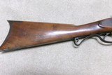 JONATHAN BROWNING MOUNTAIN RIFLE, .45 PERCUSSION, IRON MOUNTED, MADE 1970s. - 8 of 22
