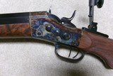FANCY CUSTOM LONE STAR ROLLING BLOCK RIFLE, .40-65 CALIBER, #1XX - 4 of 24