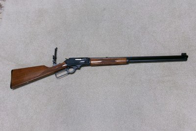 VERY HARD TO FIND JM MARLIN .38 55 MODEL 336CB OCTAGON BARREL RIFLE, MADE 2001
