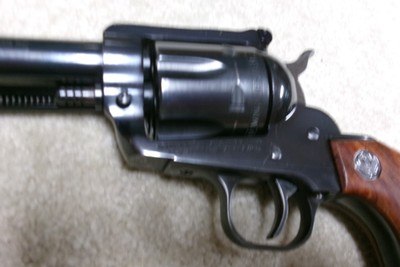 RARE RUGER “BUCKEYE” BLACKHAWK .38-40/ 10MM AUTOMATIC CYLINDER, MADE 1990. - Image 9 of 9