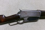 EARLY 1895 FLATSIDE RIFLE RARE .40-72 CALIBER, SPECIAL OCTAGON BARREL, #3XXX, MADE 1897 - 3 of 20