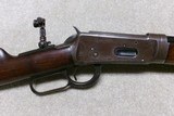 UNUSUAL SPECIAL ORDER 1894, .30 WCF, TAKEDOWN, HALF-OCT./FULL MAG. MADE 1918. - 3 of 22