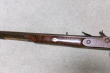 VERY HIGH QUALITY AUSTIN HALLECK FLINTLOCK HALF STOCK .50 CALIBER MOUNTAIN RIFLE - 14 of 21