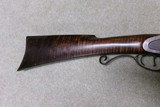 VERY HIGH QUALITY AUSTIN HALLECK FLINTLOCK HALF STOCK .50 CALIBER MOUNTAIN RIFLE - 9 of 21
