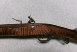 VERY HIGH QUALITY AUSTIN HALLECK FLINTLOCK HALF STOCK .50 CALIBER MOUNTAIN RIFLE - 4 of 21