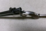 RARE STEVENS NEW MODEL POCKET RIFLE No. 40 WITH FACTORY CORRECT STEVENS SCOPE, - 5 of 24