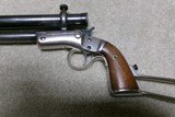 RARE STEVENS NEW MODEL POCKET RIFLE No. 40 WITH FACTORY CORRECT STEVENS SCOPE, - 3 of 24