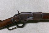 EARLY SPECIAL ORDER 1873 .44-40 OCT. RIFLE WITH EXTRA LENGTH 26” BARREL, MADE 1884. - 3 of 20