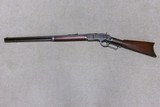 EARLY SPECIAL ORDER 1873 .44-40 OCT. RIFLE WITH EXTRA LENGTH 26” BARREL, MADE 1884. - 2 of 20