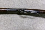 RARE SPECIAL ORDER MODEL ‘92 .44-40 20” OCT. SHORT RIFLE, FANCY WALNUT, MADE 1929 - 6 of 21